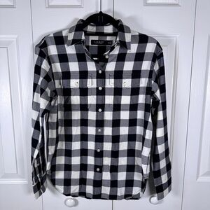 Ralph Lauren Buffalo Check Cotton Twill Women's Shirt